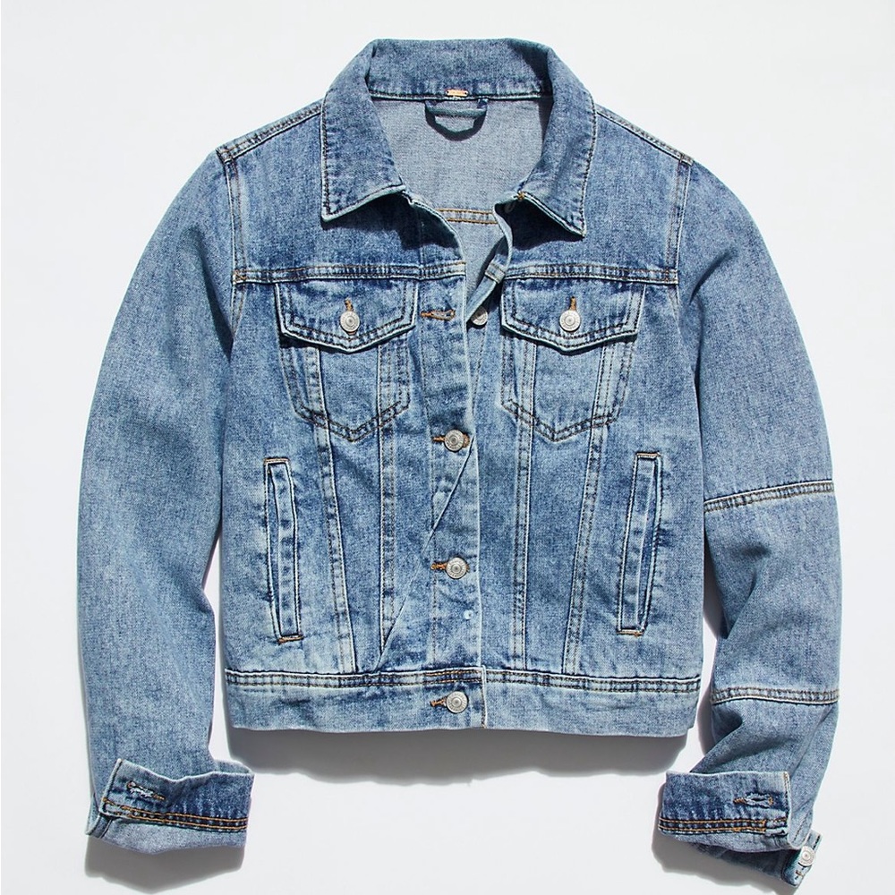 Free People Rumors Denim Jacket